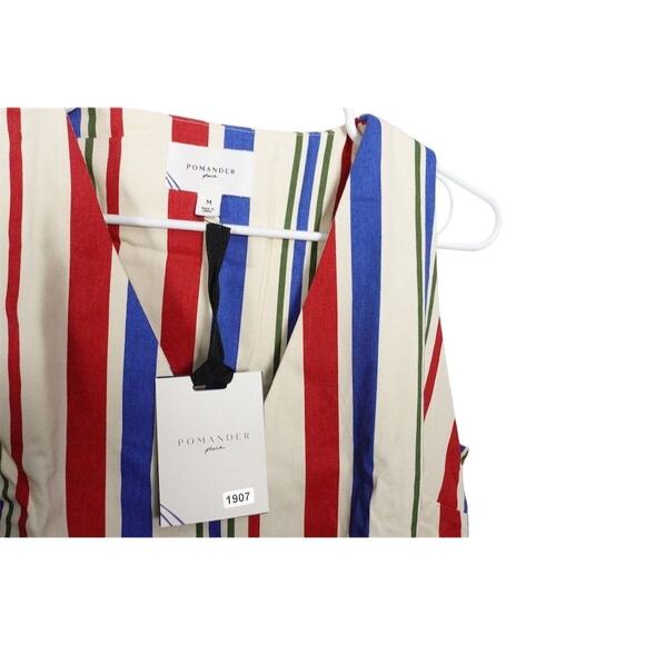 Pomander Place Striped Mini Dress - Red, Blue, White - Picture 11 of 11